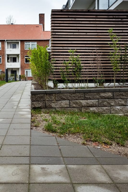 Støttemure i Solrød