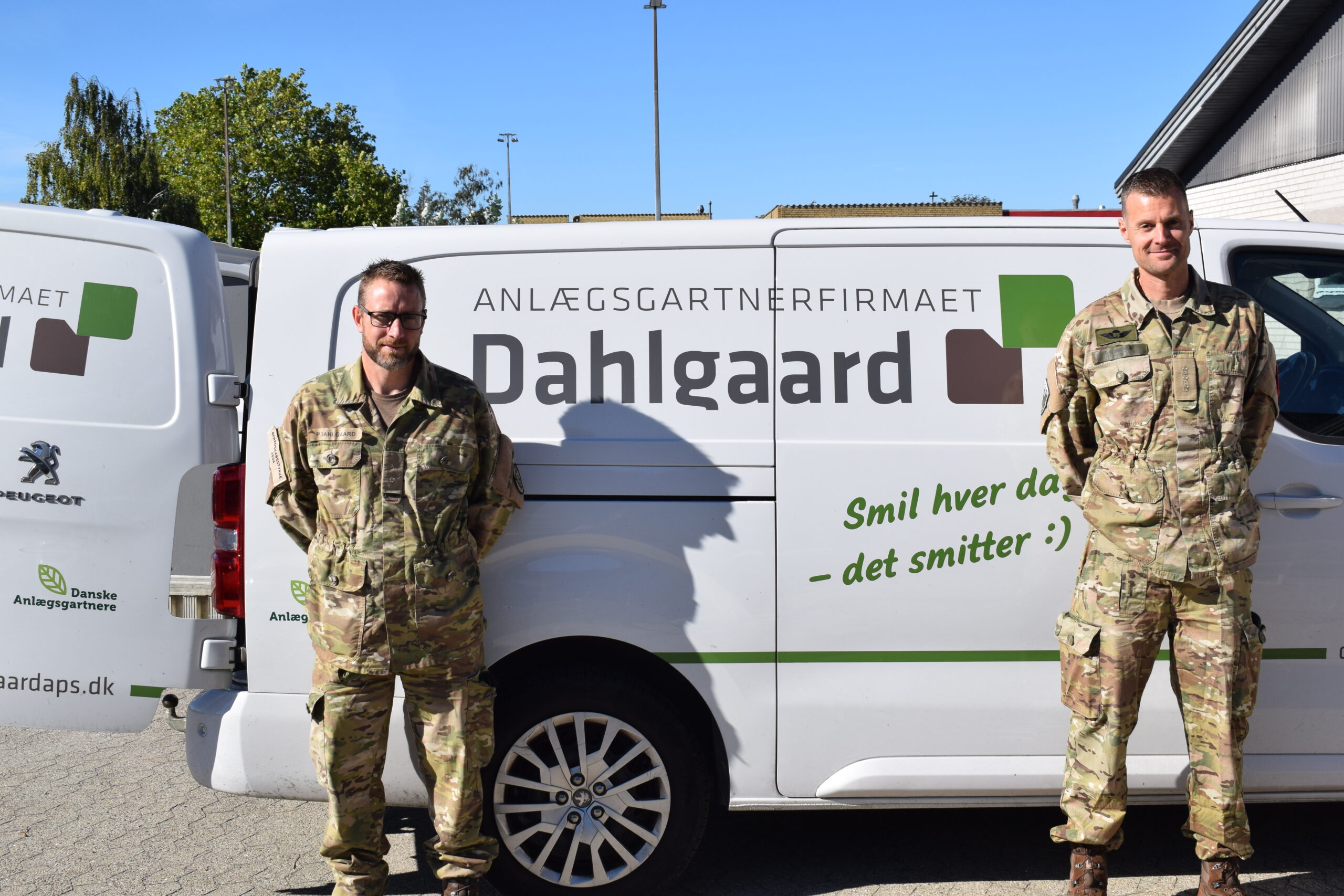 Veteran, job hos os, en del af holdet, anl&aelig;gsgartner