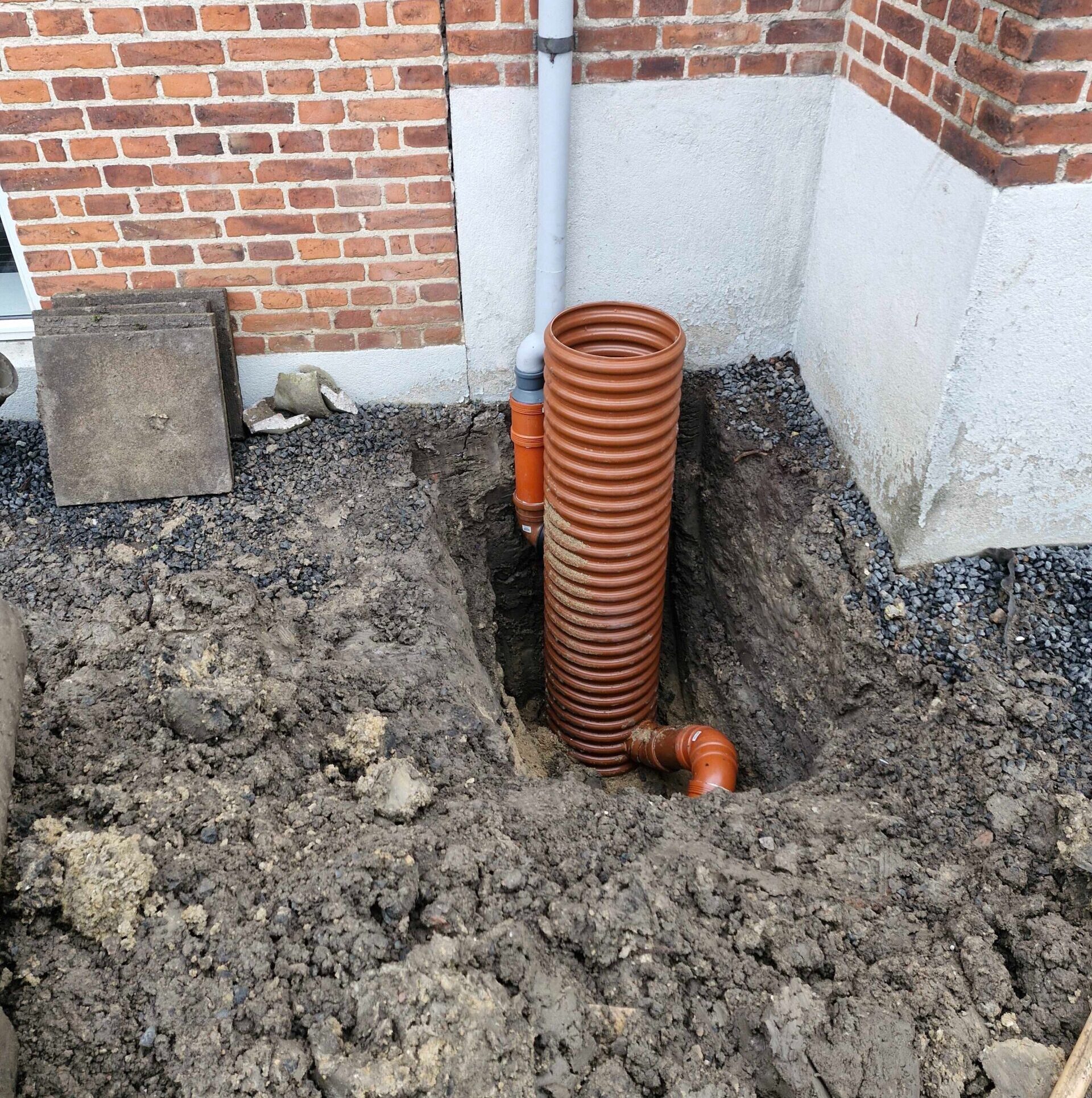 Sandfangsbrønd, kloak, kloakrenovering, rør, rørlægger